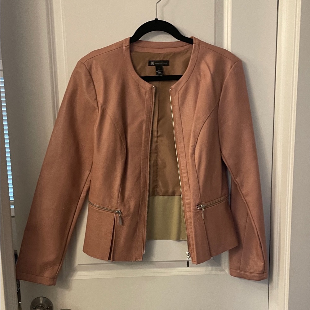 INC International Concepts Blush Pink Blazer